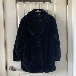H&M faux fur coat